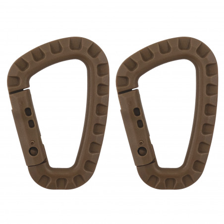 Duo de mousquetons armurerie surplus militaire LOOK KAKI