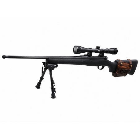 CARABINE MOSSBERG PATRIOT SYNTHÉTIQUE CAL.308 WIN + LUNETTE + BIE PIED+CHARGEUR+MUNITIONS