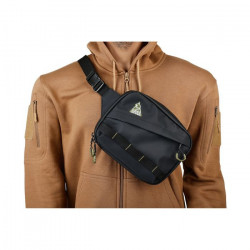 SACOCHE PANORAMA 3L NOIRE armurerie surplus militaire LOOK KAKI