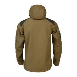 VESTE SOFTSHELL BAROUD TREX COYOTE ARMURERIE SURPLUS MILITAIRE LOOK KAKI