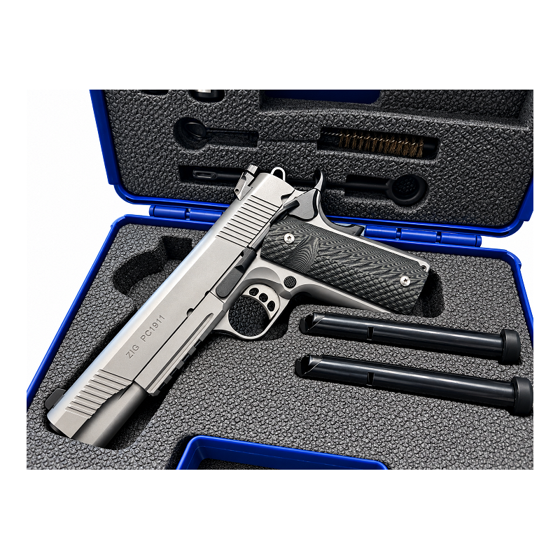 Pistolet TISAS ZIP PC1911 Cal 45 Auto OCCASION armurerie surplus militaire LOOK KAKI