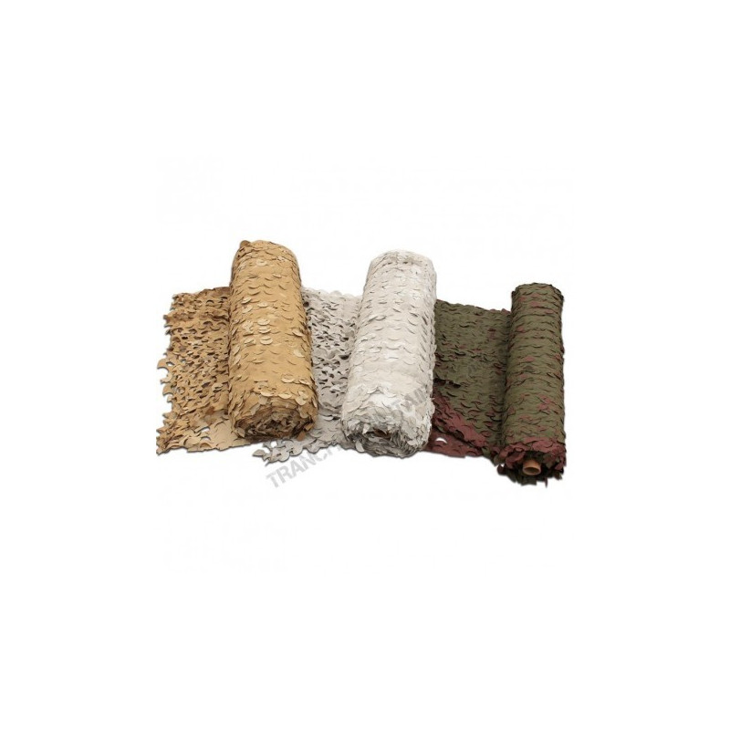 Filet Camouflage Militaire - Kaki Et Marron - Armée Française - Neuf