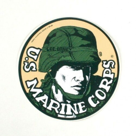 Autocollant US MARINE CORPS surplus militaire LOOK KAKI armurerie Var